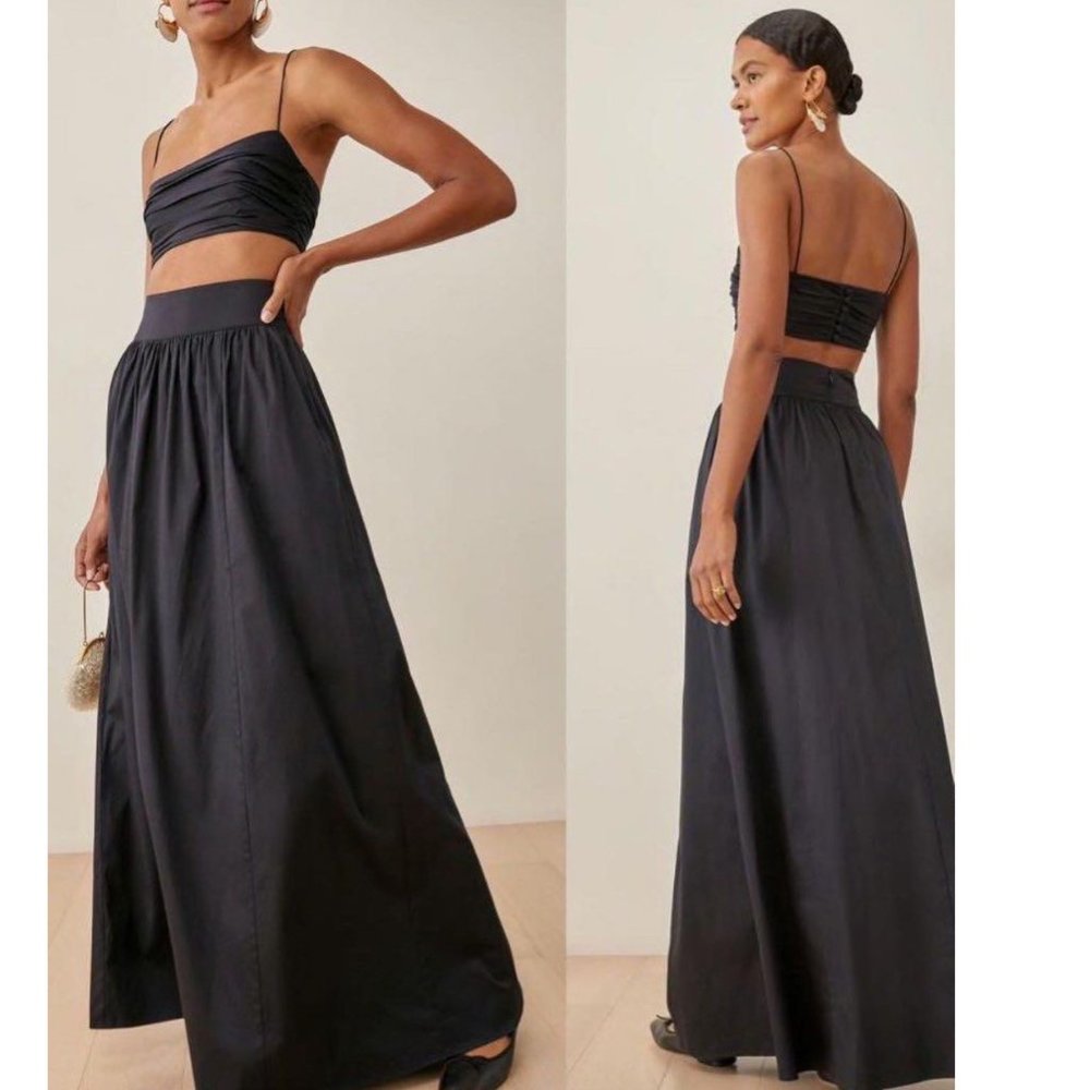 Reformation Black Maxi Dress